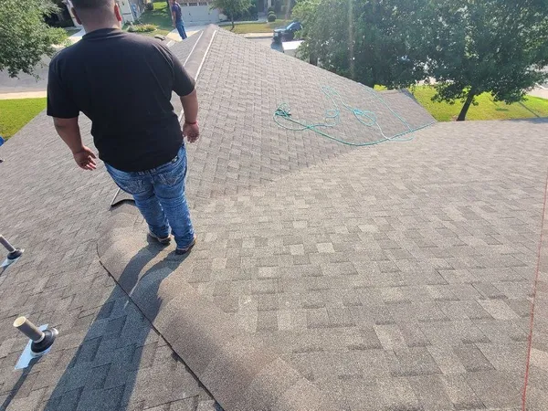 Final roof walk-through