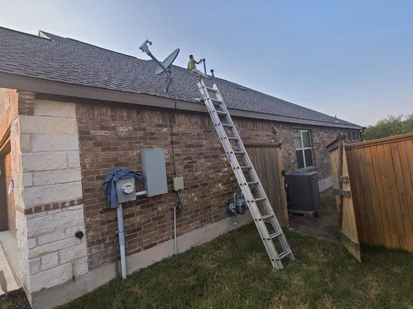 Brick home re-roof